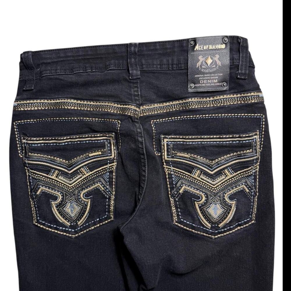 Ace of diamond‎ black denim